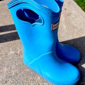 Hunter rain boots Girls size 9